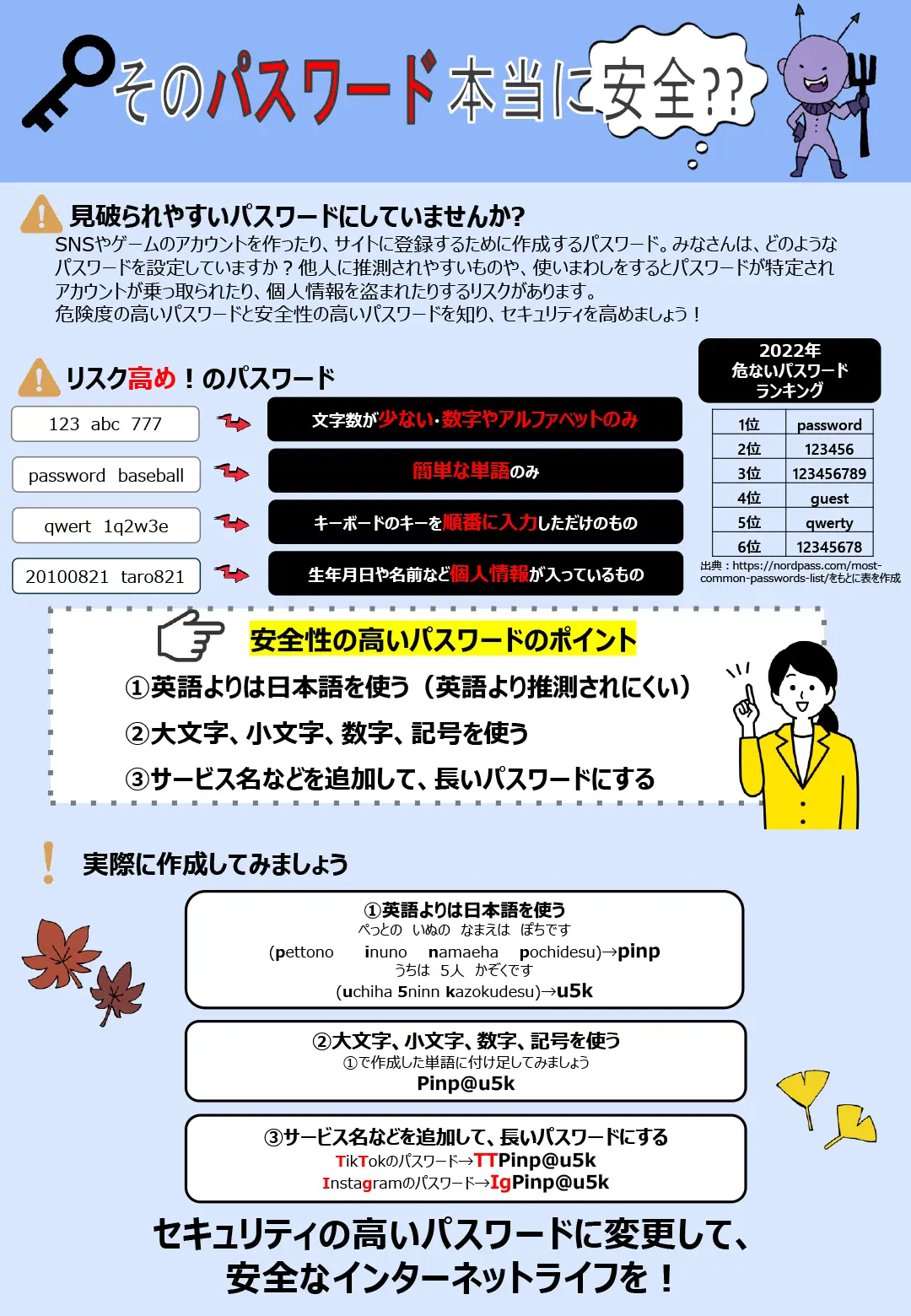 そのパスワード本当に安全？？